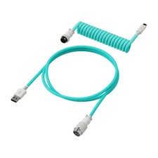 HyperX Coiled Mechanical Keyboard Cable USB-C Light Green-White 6J681AAI_A_MX picture