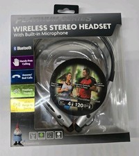 Travelocity Bluetooth Wireless Stereo Headset with Built-In Microphone - Silver picture