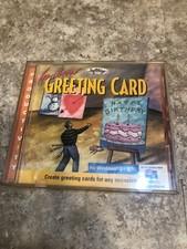 Instant Greeting Card by SoftKey -CD ROM Windows 3.1 & 95 Original not Bootleg picture