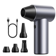 Full-Metal Jet Dry Mini Blower – 300,000 RPM Electric Air Duster – Rechargeab... picture