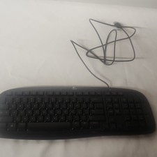 Logitech Classic Keyboard 200 Wired USB Black QWERTY Standard English Bin 4 picture