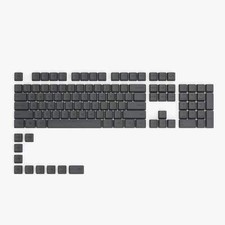 NEW Glorious GPBT Sublimated Mechanical Keyboard Keycaps (Black Ash) 114-Keys picture