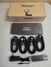 TESmart HDMI Dual Monitor KVM Switch HKS0402A1U New Open Box picture