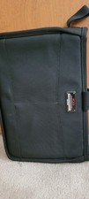 Tumi Alpha Black Nylon Laptop Sleeve Case 14 Inch Padded picture