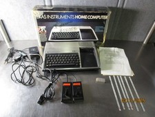 Vintage Texas Inst Home Computer T99/4A with Original Box picture