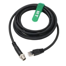 HangTon Ethernet M12 8-Pin X Code to RJ45 Cable for Baumer Basler Cognex in-S... picture