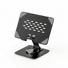 Tablet Stand Featuring Rotating Base Ergonomic for Desk picture
