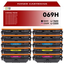 10 Pack 069H Toner Cartridge Set Replacement for Canon imageCLASS MF753Cdw MF751 picture