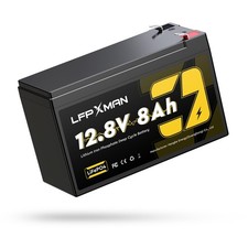 LFPXMAN 12V 8Ah LiFePO4 Battery Better Replacement Solution SLA Battery SA008 picture