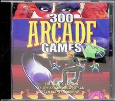 Vintage Cosmi 300 Arcade Games CD-ROM Windows 95 98 NT 4.0 CDR-704 Swift Jewel picture