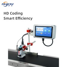 Online inkjet printer does not include conveyor printing batch number picture