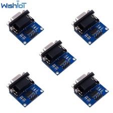 5PCS MAX3232 Chip RS232 to TTL Serial Port Converter Module DB9 Connector picture