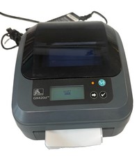 Zebra GX420d Thermal Label Printer USB/Serial/Ethernet w labels Lightly Used picture