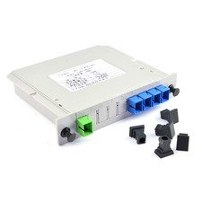 1x4 Telecom PLC Plug-in Optical Splitter Planar Waveguide Fiber Branching Device picture