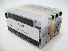 4 Prefilled Refillable Ink Cartridges SET For HP 711 Designjet T120 T520 Hp711 picture