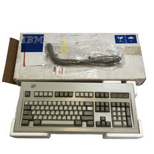 VINTAGE IBM KEYBOARD (1984) Model M Mechanical Clicky With Original Box NOS picture