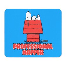 CafePress Snoopy Black And White Mousepad  (186729494) picture