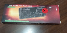 T808 Mini Wireless Keyboard Upgraded MultiTouch Touchpad DPI 2.4G+BT picture