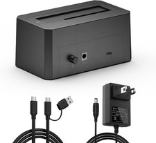 Acasis External SAS/SATA Hard Drive Dock USB 3.0 Plug & Play for 2.5/3.5