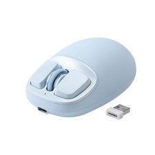 Wireless Mouse, Blue, 4800 DPI Optical, Tri-Mode Bluetooth 2.4GHz picture