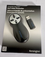 Kensington Wireless Presenter Remote Red Laser Pointer - NEW SEALED K33374 picture