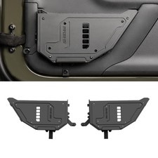 Metal Front Door Pockets Storage for Jeep Wrangler JK JKU 2007-2017 Accessories picture