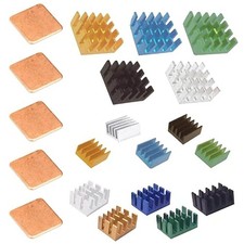 Easycargo 20pcs Raspberry Pi Heatsink Kit Aluminum + Multicolored (20pcs) picture