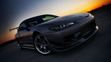 Cars nissan tuning Desk Mat Stitched picture