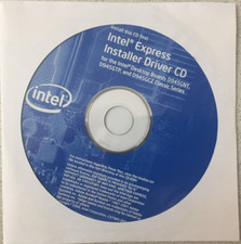 Intel Express Installer Driver CD SW D945GNT D945GTP D945GCZ picture