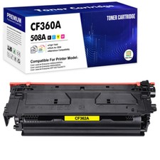 Toner Compatible with HP 508A CF360A Color LaserJet M552dn M553dn MFP M577 LOT picture