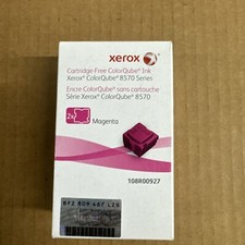 NEW Genuine Xerox ColorQube 8570/8570Magenta Solid Ink 108R00927 - Sealed Box picture