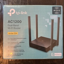 NEW TP-LINK AC1200 DUAL BAND WIFI ROUTER WIFI 5 ARCHER C54 picture