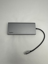 Belkin Connect USB-C 8-in-1 Dual Display Monitor Core Hub macbook Laptops picture