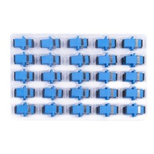 50 PCS SC To SC UPC Fiber Optical Coupler Female Singlemode Simplex Adapter picture