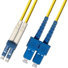 1FT LC SC Singlemode Duplex Fiber Optic Cable 9/125 0.3M M Patch Cable Network picture
