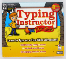 Software CD Rom Typing Instructor For Kids 7+ Rated E 2005 picture