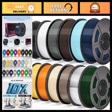 Multicolor PETG Filament Bundle 12KG - Rapid Printing, Compatible with 3D Printe picture