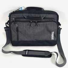 Thule Sweden Straven 13 Inch Laptop Macbook Deluxe Bag Gray & Black picture