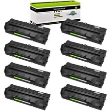 GREENCYCLE 8PK Toner Fits for Samsung ML-1020M ML-1200 ML-1220M ML-4500D3 SF-550 picture