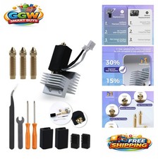 For Centauri Carbon Ceramic Hotend Kit 0.4mm Hardened Steel 0.2 0.6 0.8 Nozzles picture