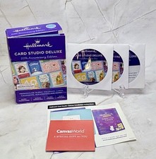 Hallmark Card Studio Deluxe Software 20th Anniversary Edition Make Cards picture