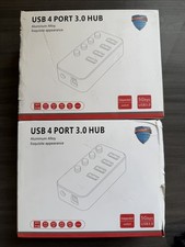 RSHTECH USB 3.0 4-Port Hub - Black - New in Box picture