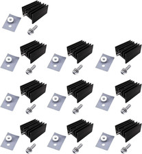TO-220 Heatsink Set with Insulators and Mounting Screws for Voltage Regulators picture