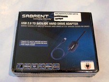 Sabrent USB 2.0 To SATA/IDE Hard Drive Adapter ~ Model DSC5 ~ New Sealed in Box picture