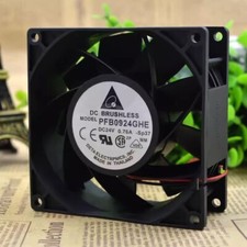 Delta PFB0924GHE 9238 DC24V 0.76A 9CM 2-Wire Inverter Cooling Fan picture