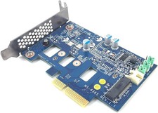 HP MS-4365 Z Turbo Drive G2 SSD PCIe to M.2 Adapter Card Low Profile 742006-002 picture