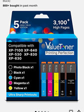 ValueToner 410XL Compatible Ink Cartridge 5 Pack for Epson XP-7100 XP-640 picture