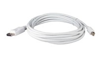 QVS Mini DisplayPort Male To DisplayPort Male Cable MDPDP-1M Very Good picture
