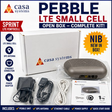 Casa Systems Pebble LTE Router Gateway CASAPBLLTE GPS Antenna Power Supply NIB picture