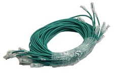 10 PACK CAT6a RJ45 7Ft Ethernet Network Patch Cable 10G Copper Wire LOT picture